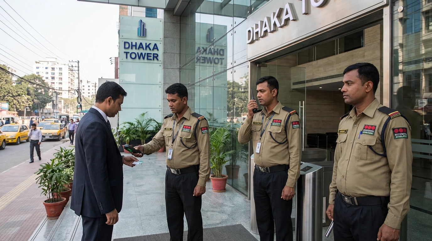 Professional security guard team Bangladesh